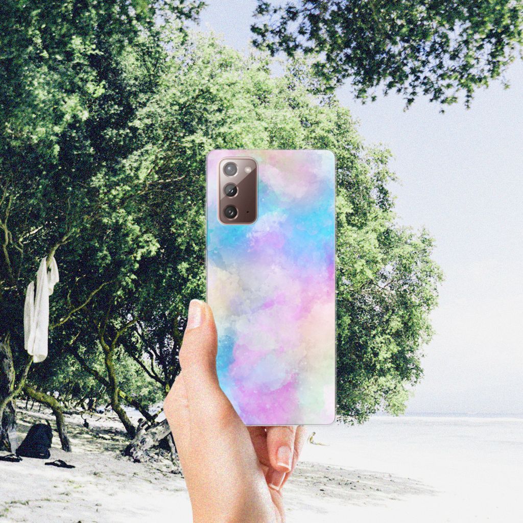 Hoesje maken Samsung Note 20 Watercolor Light B2C Telecom