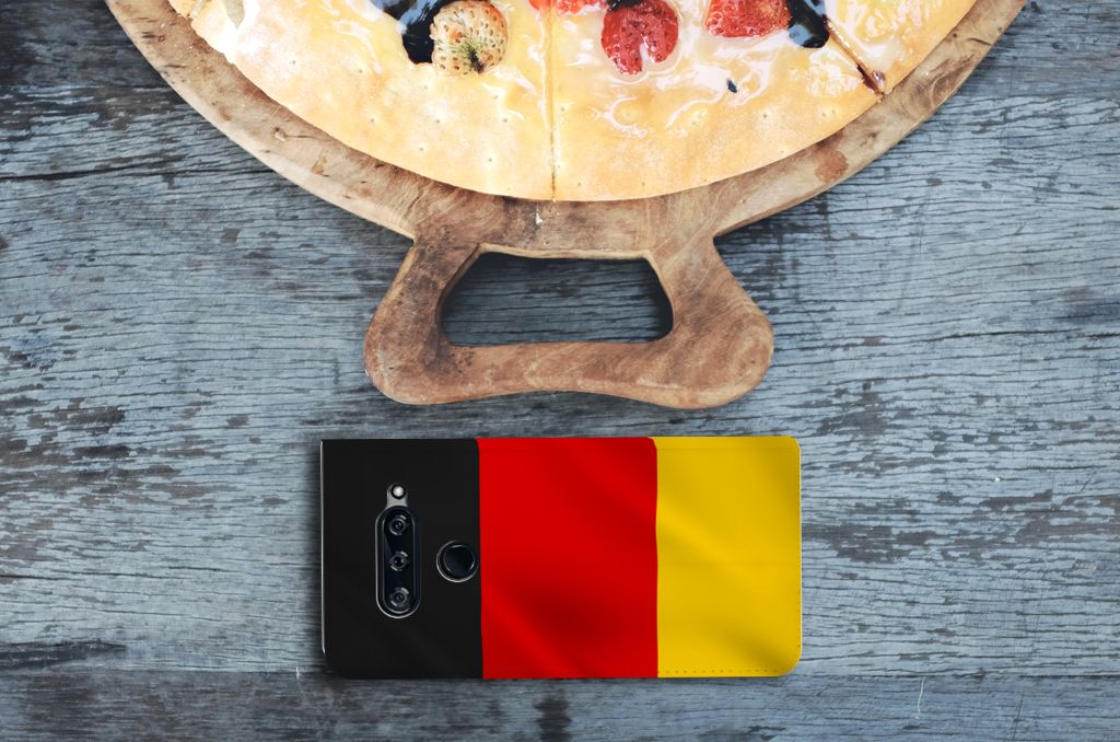 LG V40 Thinq Standcase Duitsland