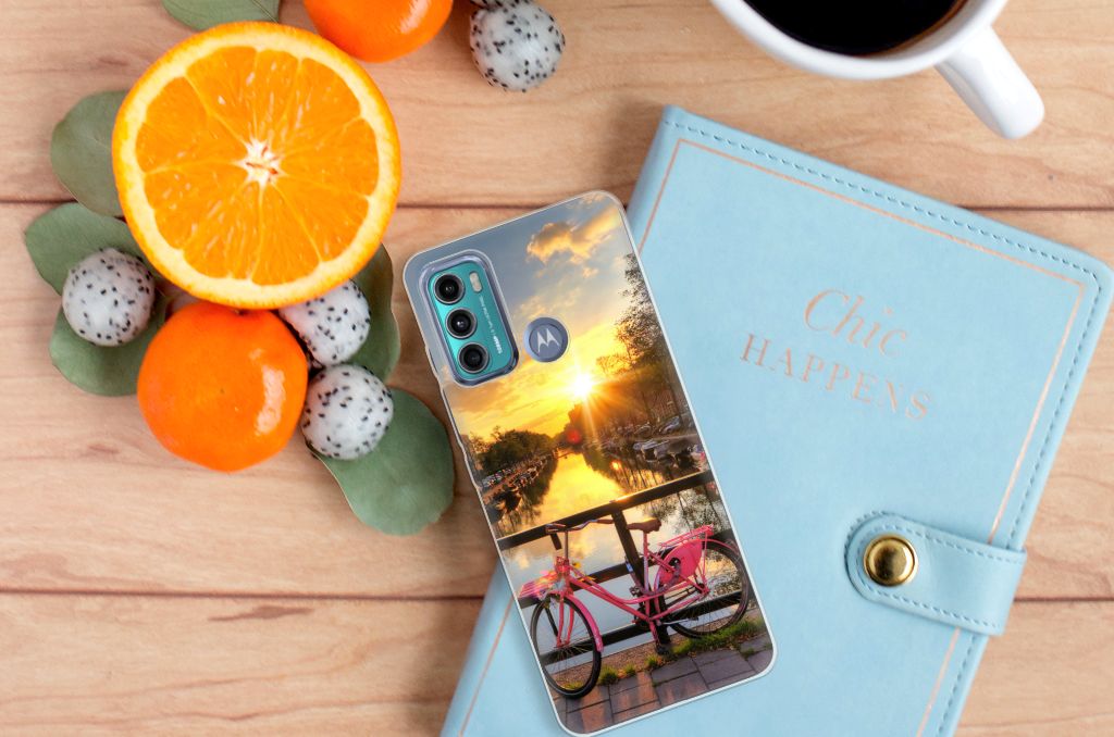 Motorola Moto G60 Siliconen Back Cover Amsterdamse Grachten B2C Telecom
