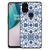 OnePlus Nord N10 5G Bloemen Hoesje Flower Blue