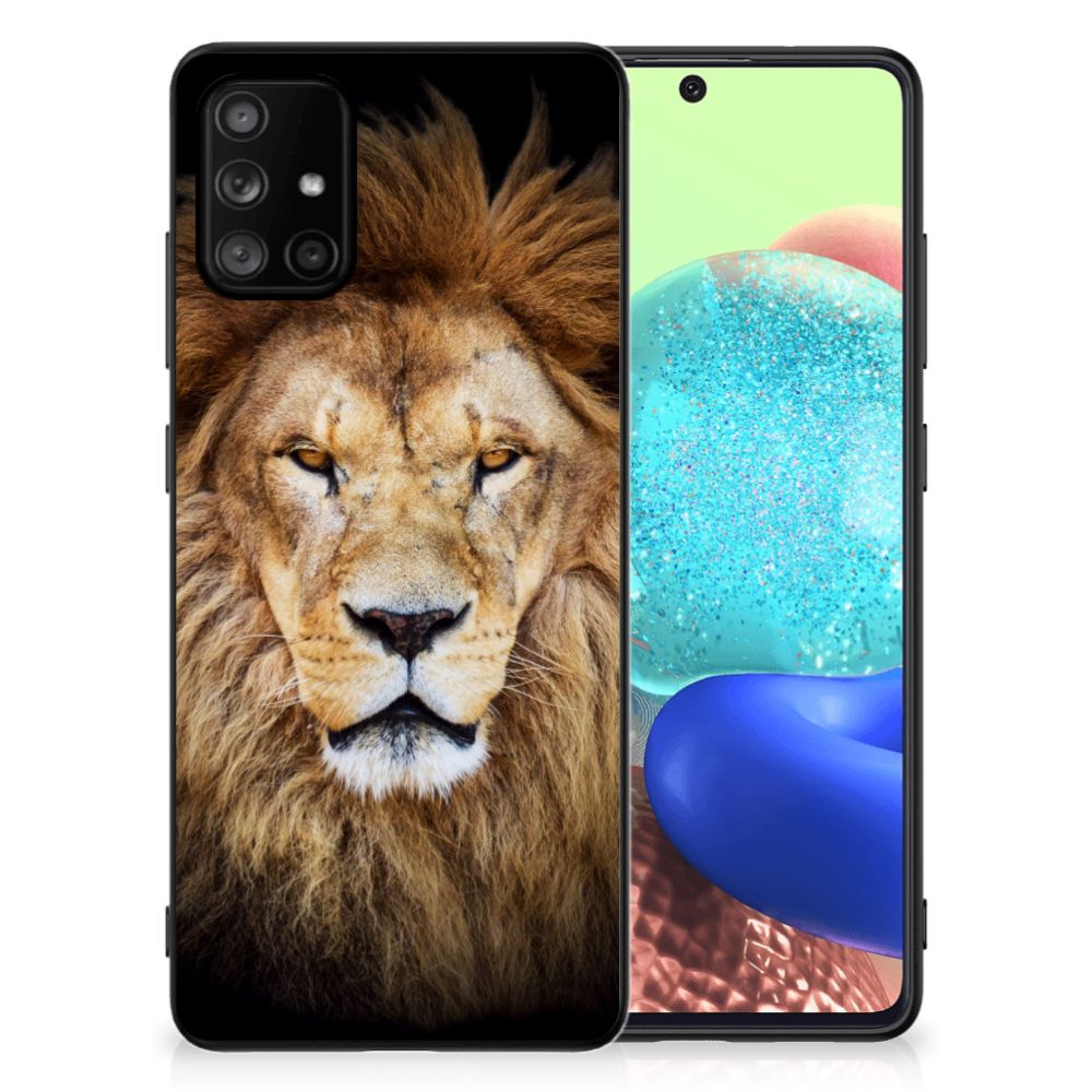 Samsung Galaxy A71 Dierenprint Telefoonhoesje Leeuw