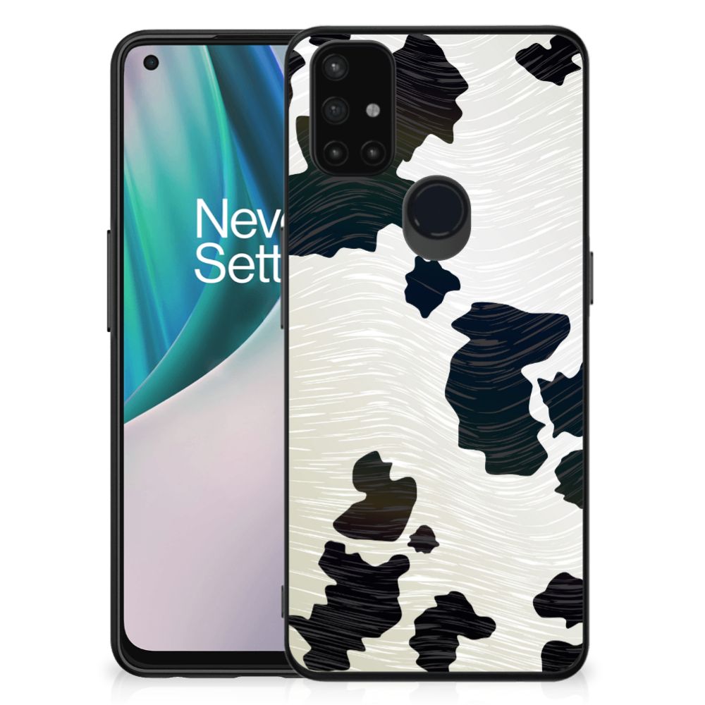 OnePlus Nord N10 5G Dierenprint Telefoonhoesje Koeienvlekken