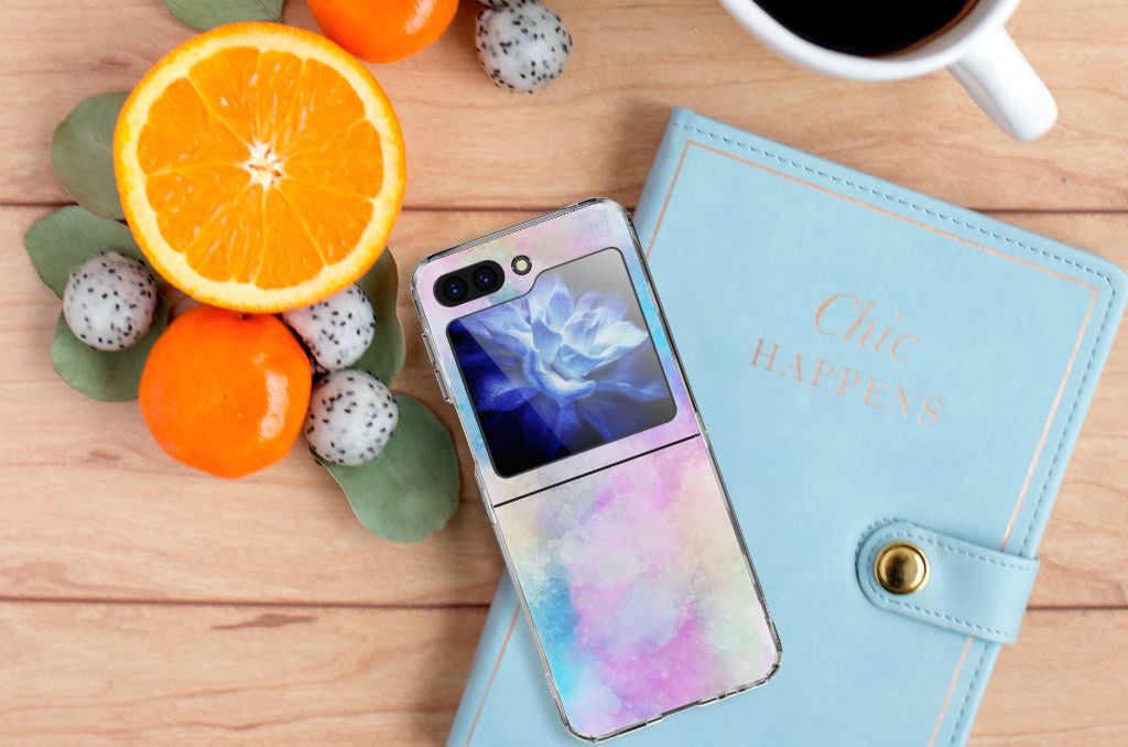 Hoesje maken Samsung Galaxy Z Flip 5 Watercolor Light
