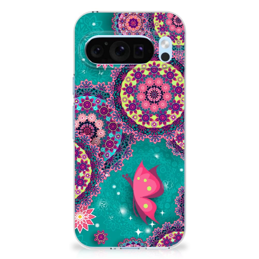 Google Pixel 9 | 9 Pro Hoesje maken Cirkels en Vlinders