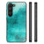 Kleurrijke Telefoonhoesje Samsung Galaxy S23 Painting Blue B2C Telecom