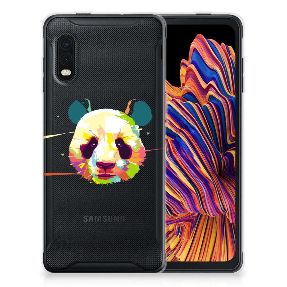 Samsung Xcover Pro Telefoonhoesje met Naam Panda Color B2C Telecom