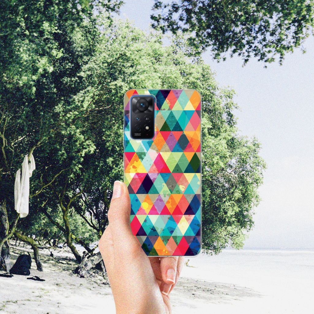 Xiaomi Redmi Note 11 Pro 5G TPU bumper Geruit B2C Telecom