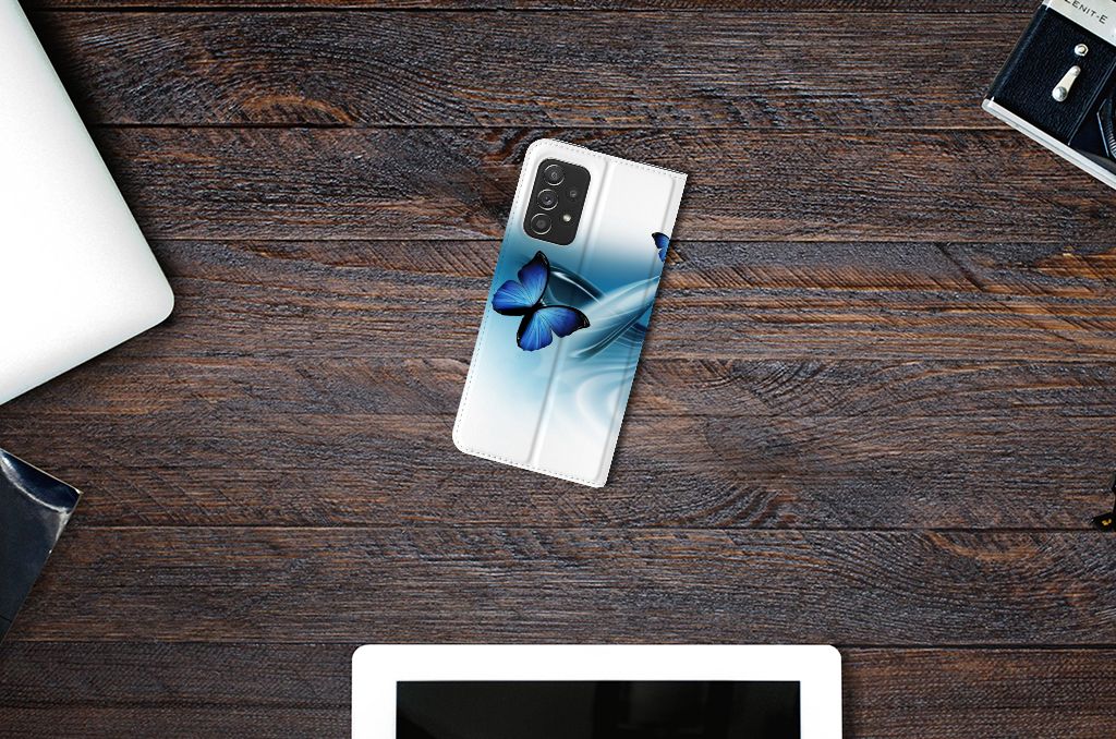 Samsung Galaxy A72 (5G/4G) Hoesje maken Vlinders - B2C Telecom