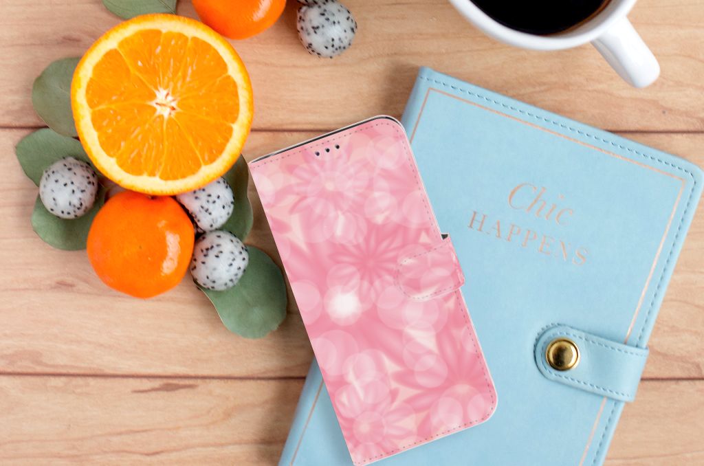 Samsung Galaxy A70 Hoesje Spring Flowers