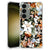 Case voor Samsung Galaxy S24 Dark Flowers B2C Telecom