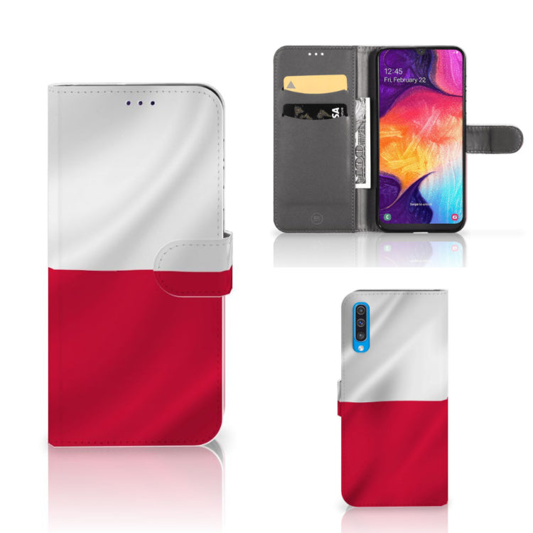 Samsung Galaxy A50 Bookstyle Case Polen