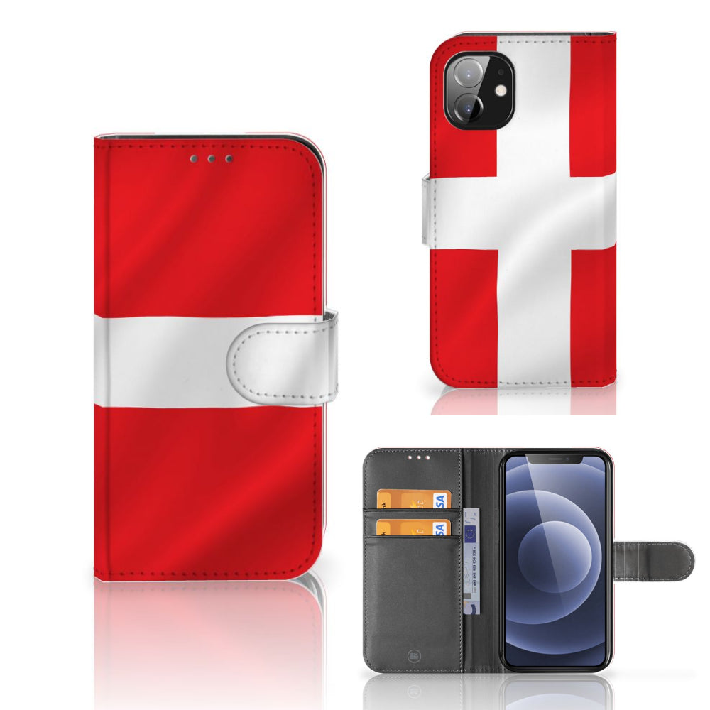 Apple iPhone 12 Mini Bookstyle Case Denemarken