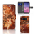 Samsung Galaxy S10e Bookcase Marmer Bruin