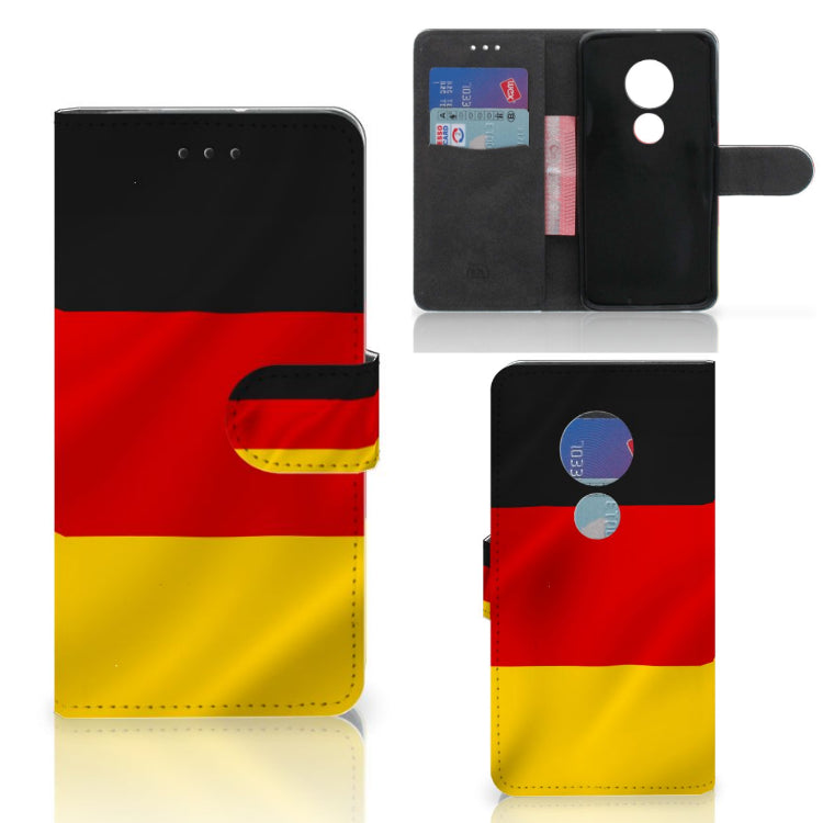 Motorola Moto G7 Play Bookstyle Case Duitsland