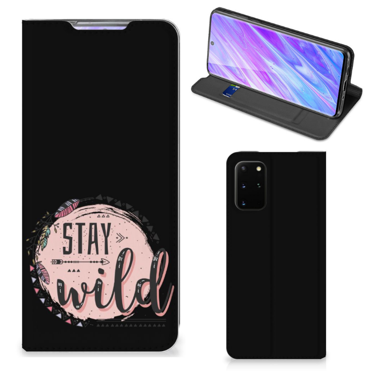 Samsung Galaxy S20 Plus Magnet Case Boho Stay Wild - B2C Telecom