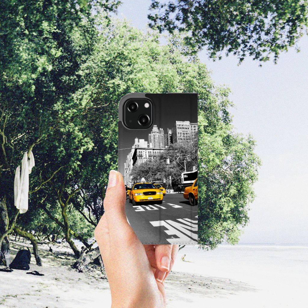 iPhone 13 Book Cover New York Taxi