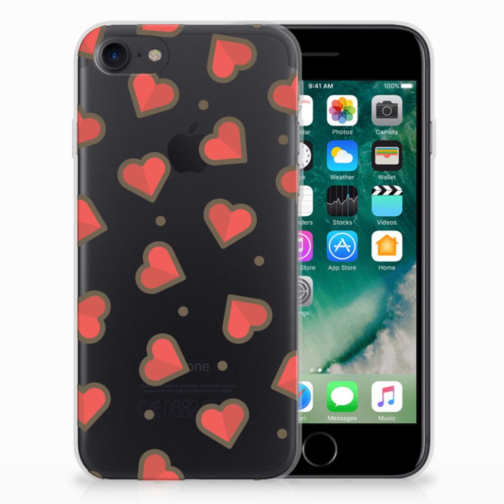 iPhone SE 2022 | SE 2020 | 8 | 7 TPU bumper Hearts