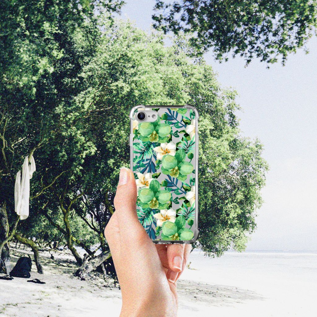 iPhone SE 2022/2020 | iPhone 8/7 Case Orchidee Groen B2C Telecom