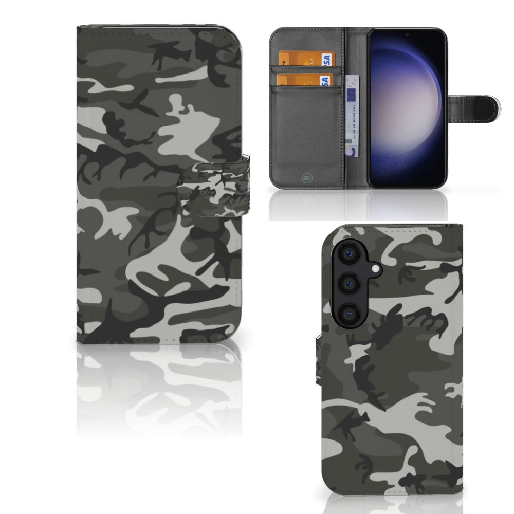 Samsung Galaxy S24 Telefoon Hoesje Army Light