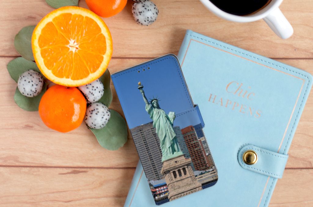 OPPO A91 | Reno3 Flip Cover Vrijheidsbeeld