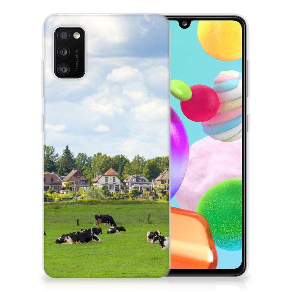 Samsung Galaxy A41 TPU Hoesje Koeien B2C Telecom