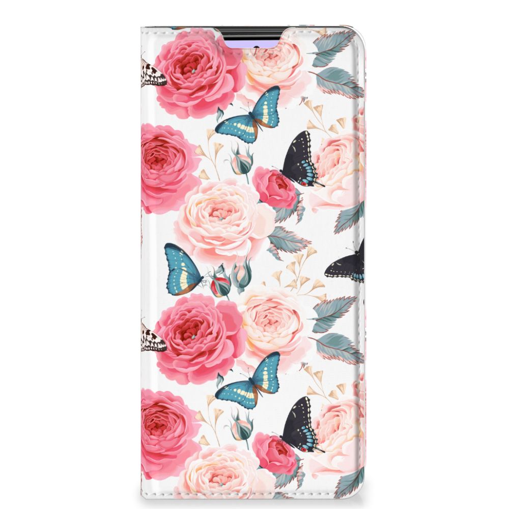 Xiaomi Redmi Note 10 Pro Smart Cover Butterfly Roses - B2C Telecom