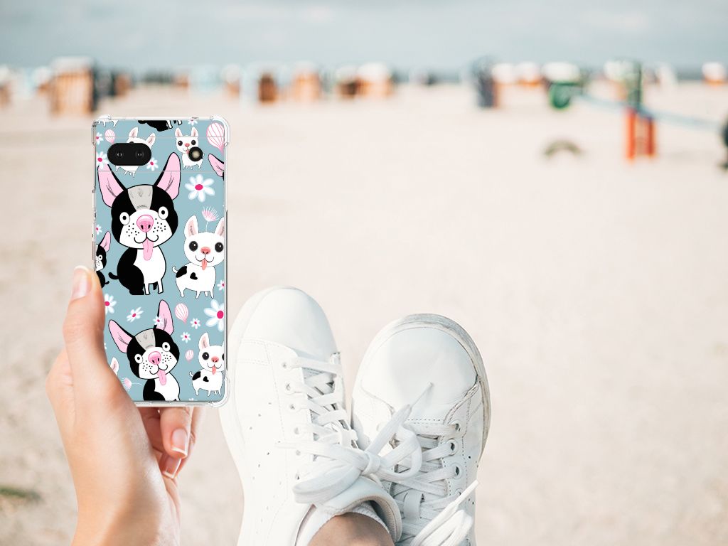 Google Pixel 6A Case Anti-shock Hondjes B2C Telecom