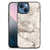 Apple iPhone 13 mini Marmeren Print Telefoonhoesje Marmer Beige
