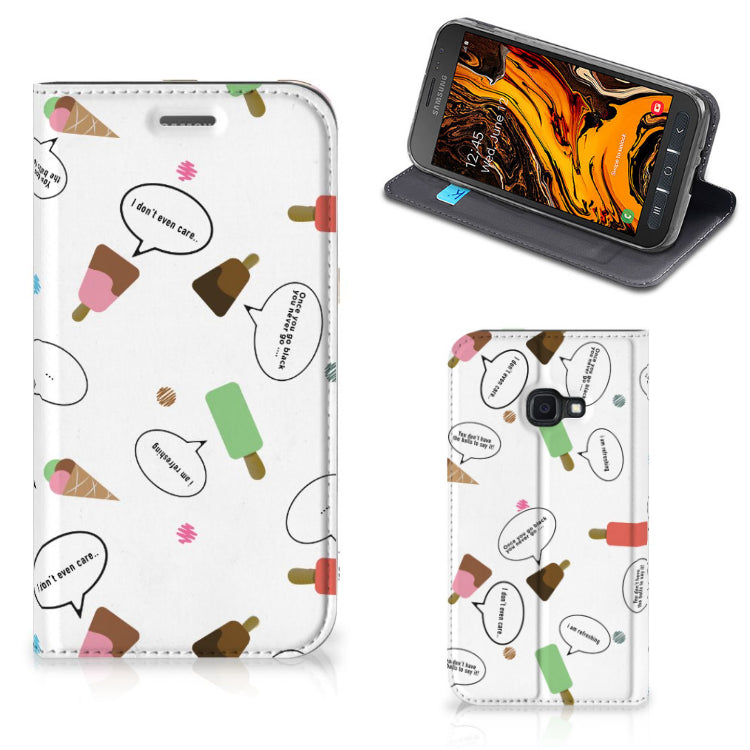 Samsung Galaxy Xcover 4s Flip Style Cover IJsjes