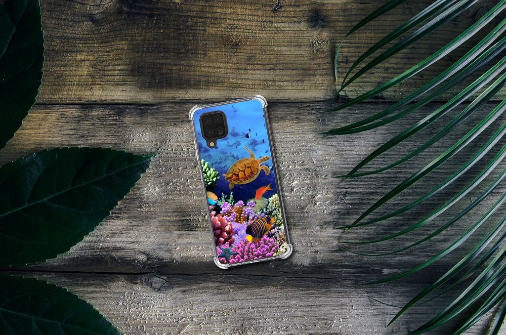 Samsung Galaxy A12 Case Anti-shock Vissen - B2C Telecom