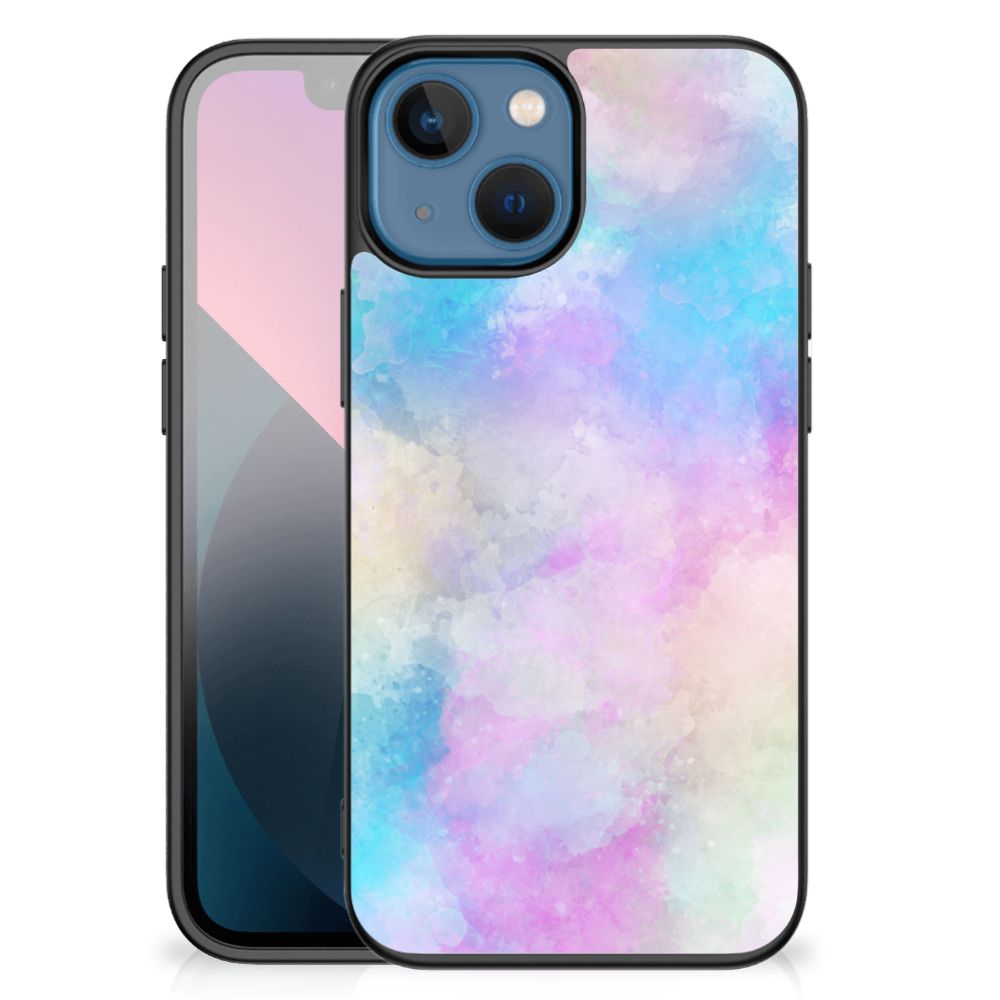 Kleurrijke Telefoonhoesje Apple iPhone 13 mini Watercolor Light