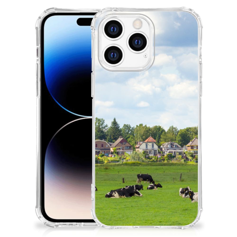 Apple iPhone 14 Pro Max Case Anti-shock Koeien B2C Telecom
