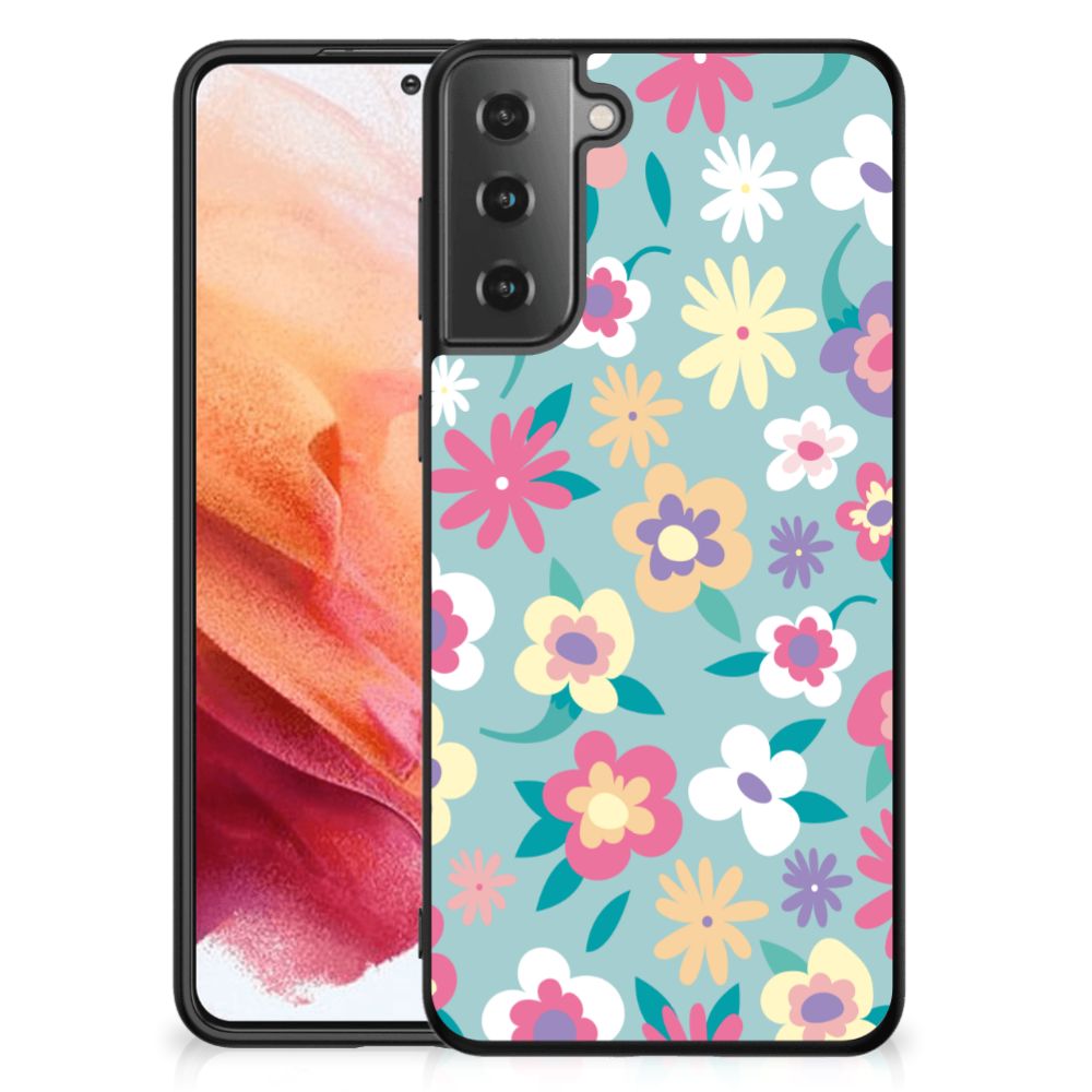 Samsung Galaxy S21 Bloemen Hoesje Flower Power