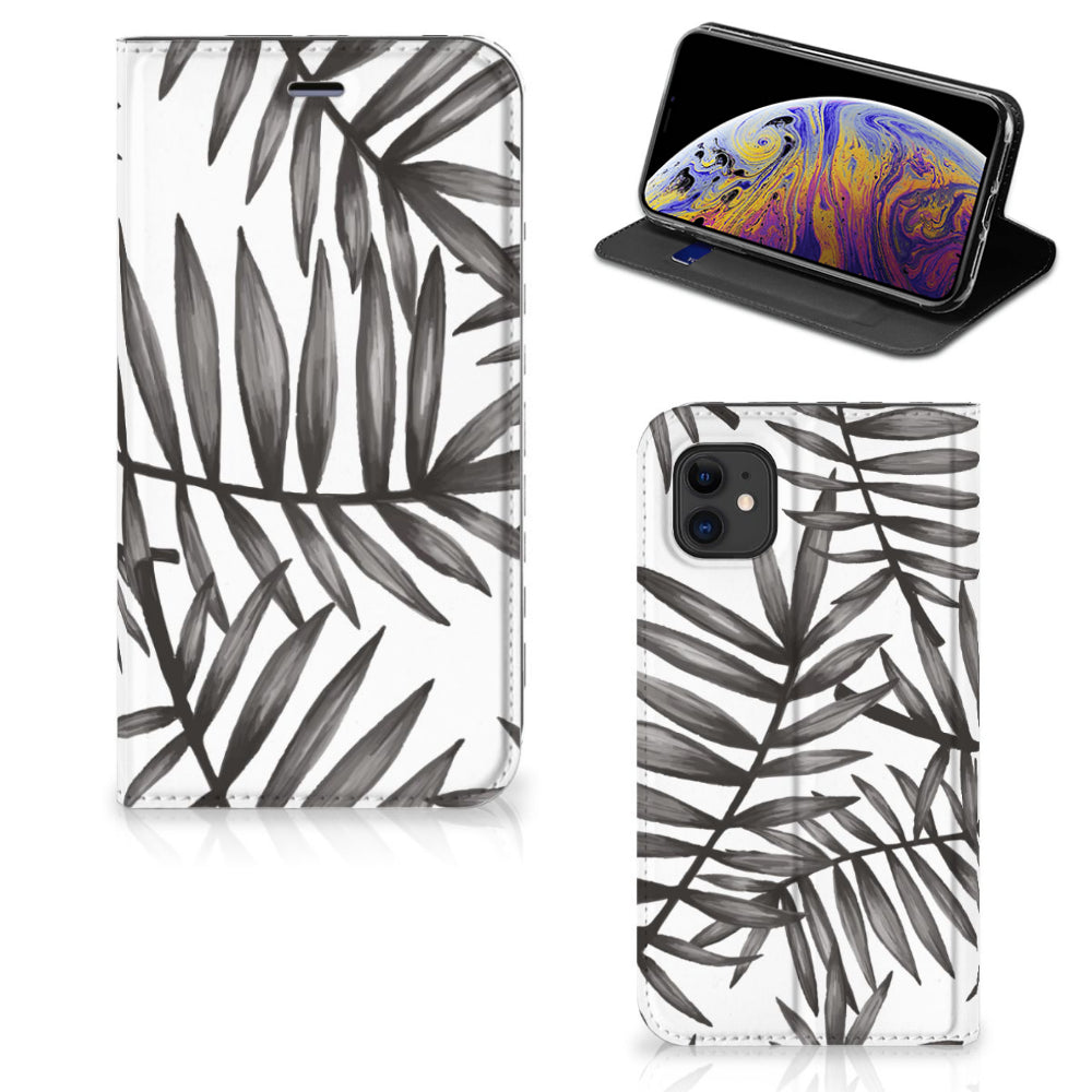 Apple iPhone 11 Smart Cover Leaves Grey