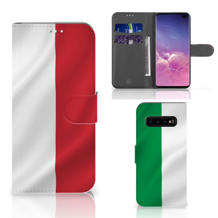 Samsung Galaxy S10 Plus Bookstyle Case Italië
