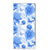 Smart Cover voor Motorola Moto G84 Flowers Blue