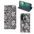 Motorola G8 Plus Smart Cover Black Flowers - B2C Telecom