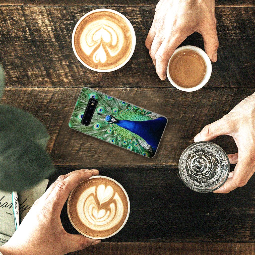 Samsung Galaxy S10 TPU Hoesje Pauw