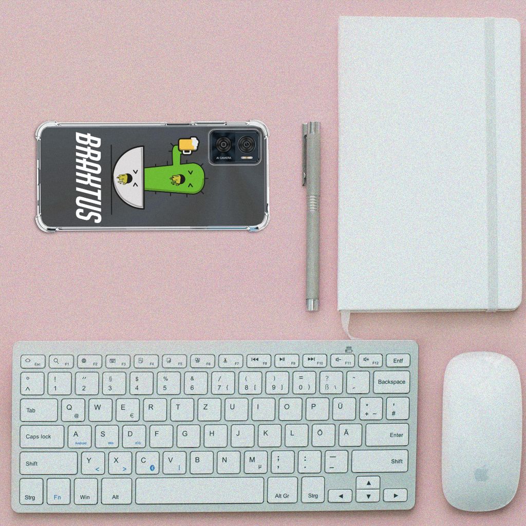 Motorola Moto E22 | E22i Stevig Bumper Hoesje Braktus B2C Telecom