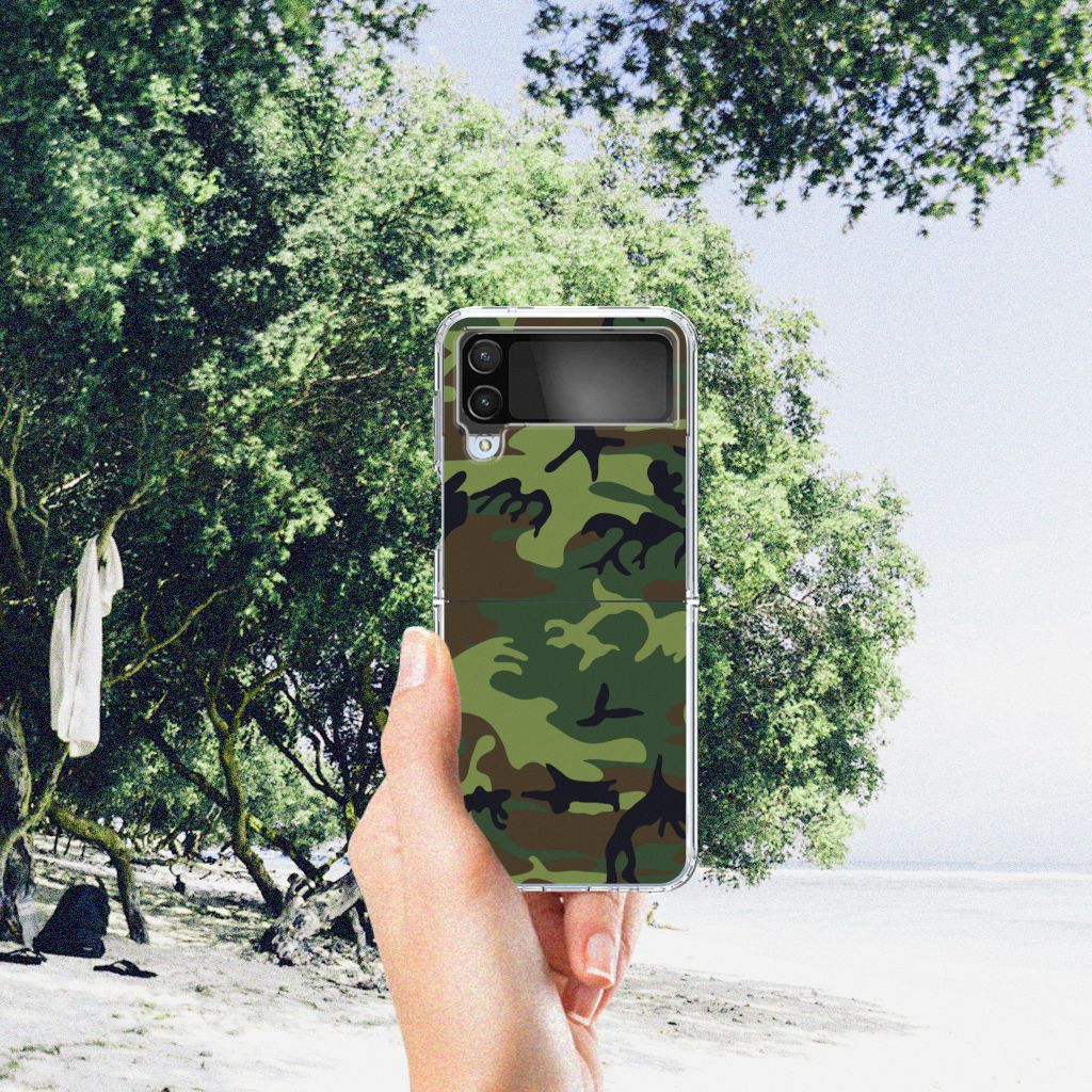 Samsung Galaxy Z Flip 4 TPU bumper Army Dark B2C Telecom