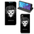 Mobiel BookCase Huawei Y5 (2019) Skull Hair - B2C Telecom