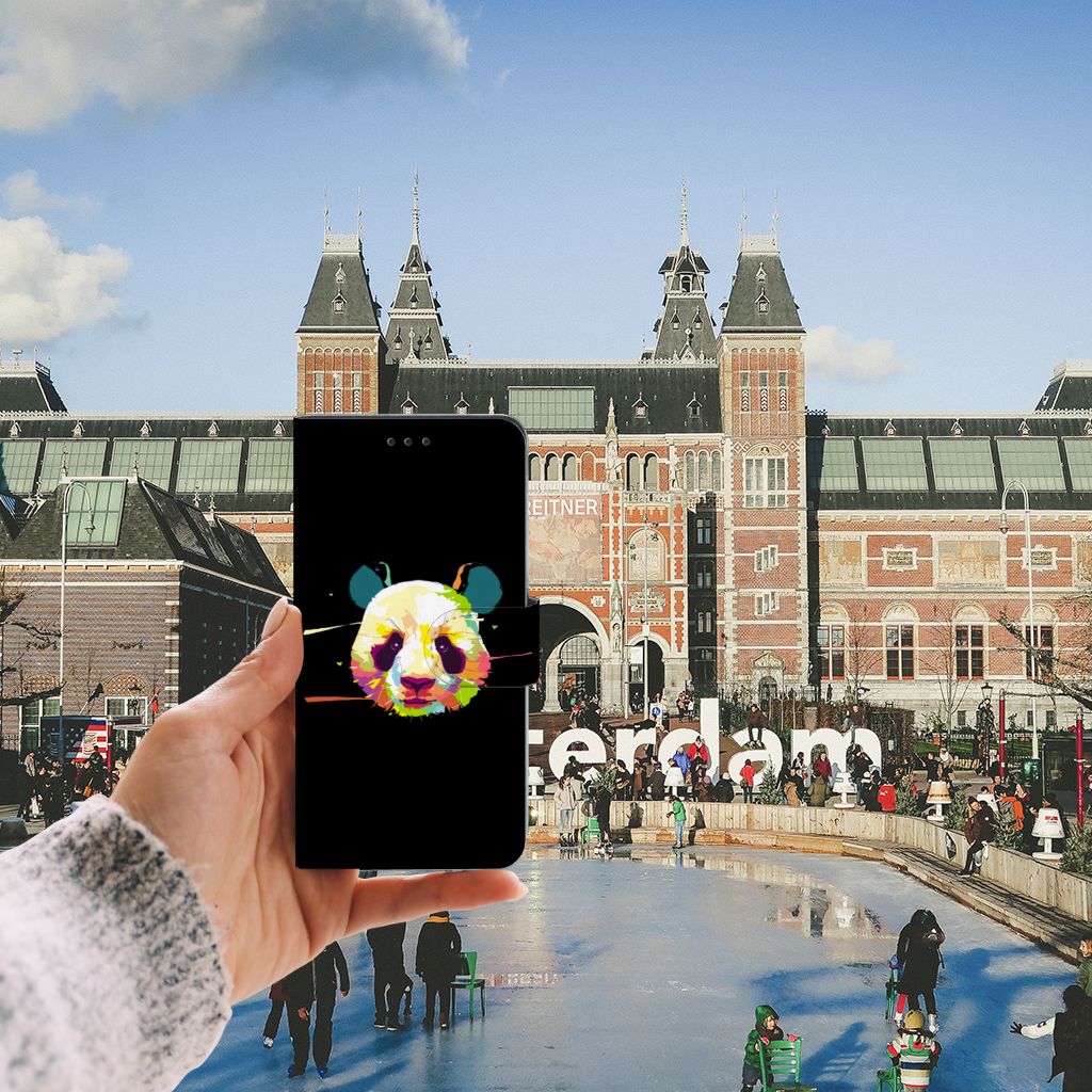 Huawei P10 Lite Leuk Hoesje Panda Color