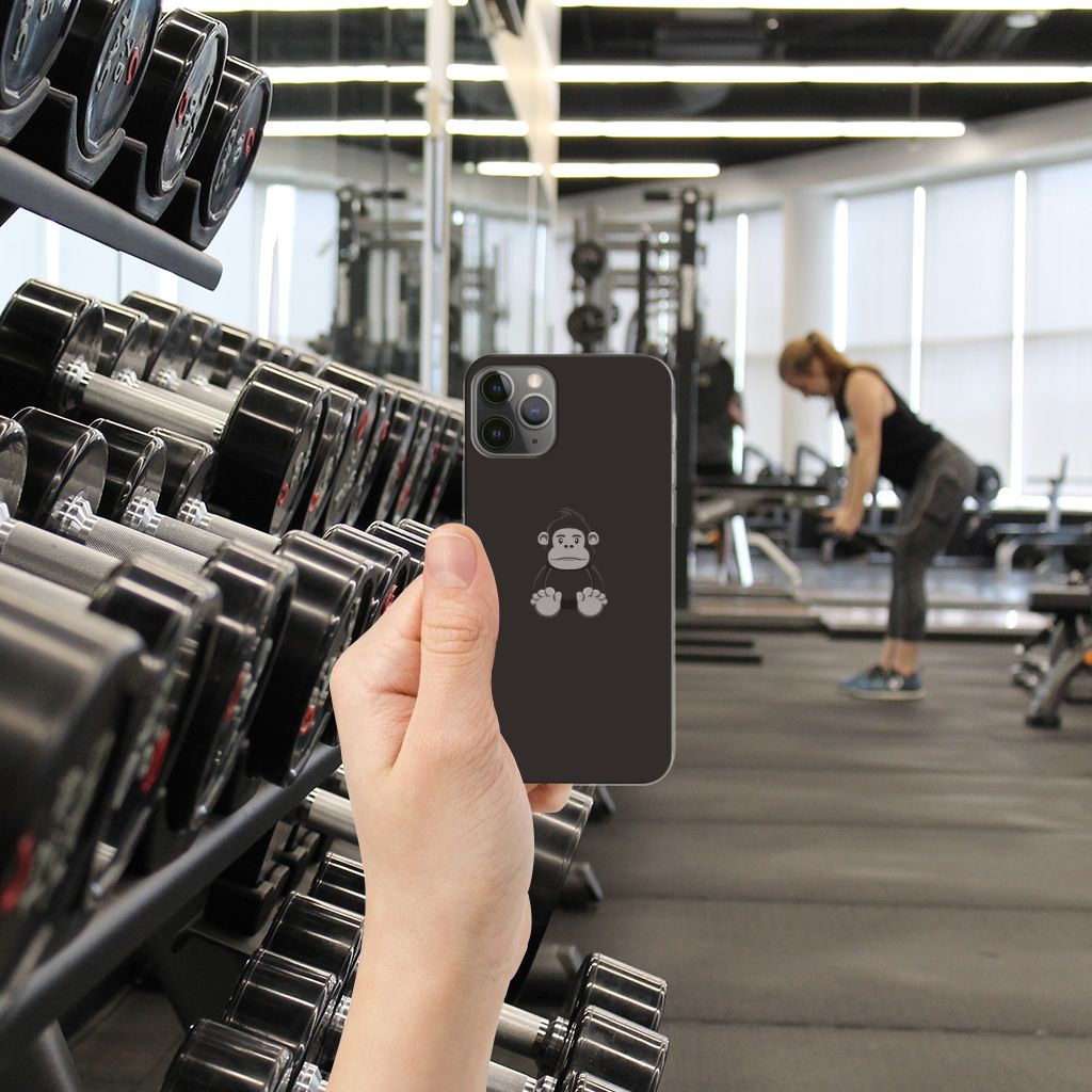 Apple iPhone 11 Pro Telefoonhoesje met Naam Gorilla