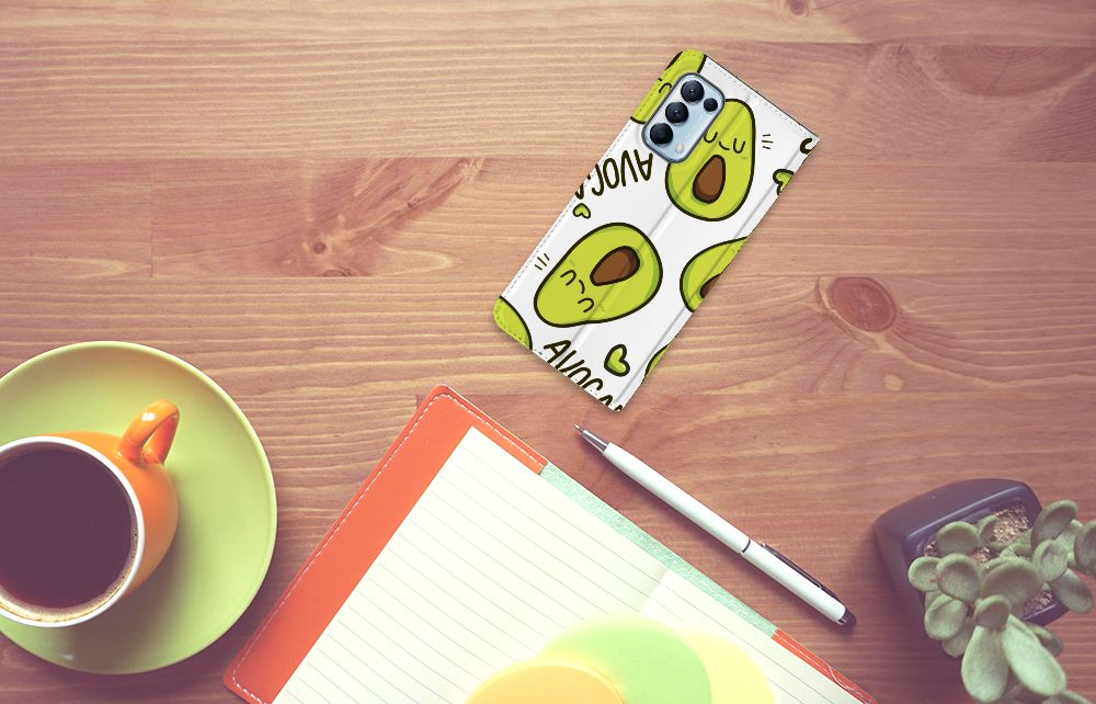 OPPO Find X3 Lite Magnet Case Avocado Singing - B2C Telecom