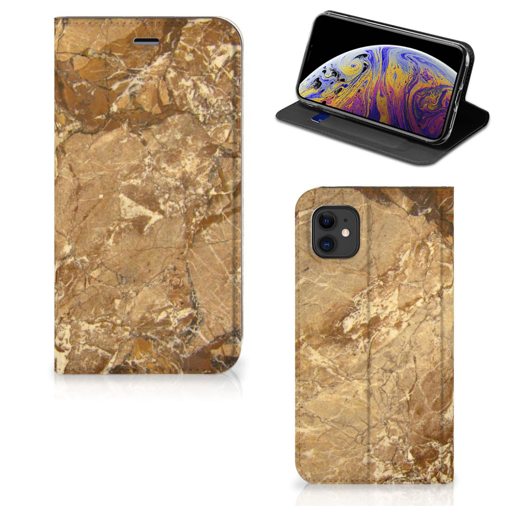 Apple iPhone 11 Standcase Marmer Creme