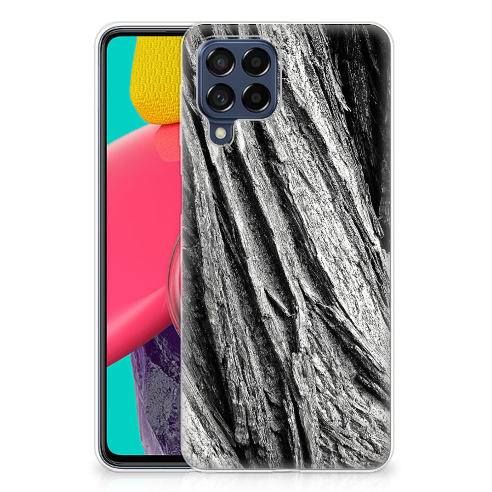 Bumper Hoesje Samsung Galaxy M53 Boomschors Grijs B2C Telecom