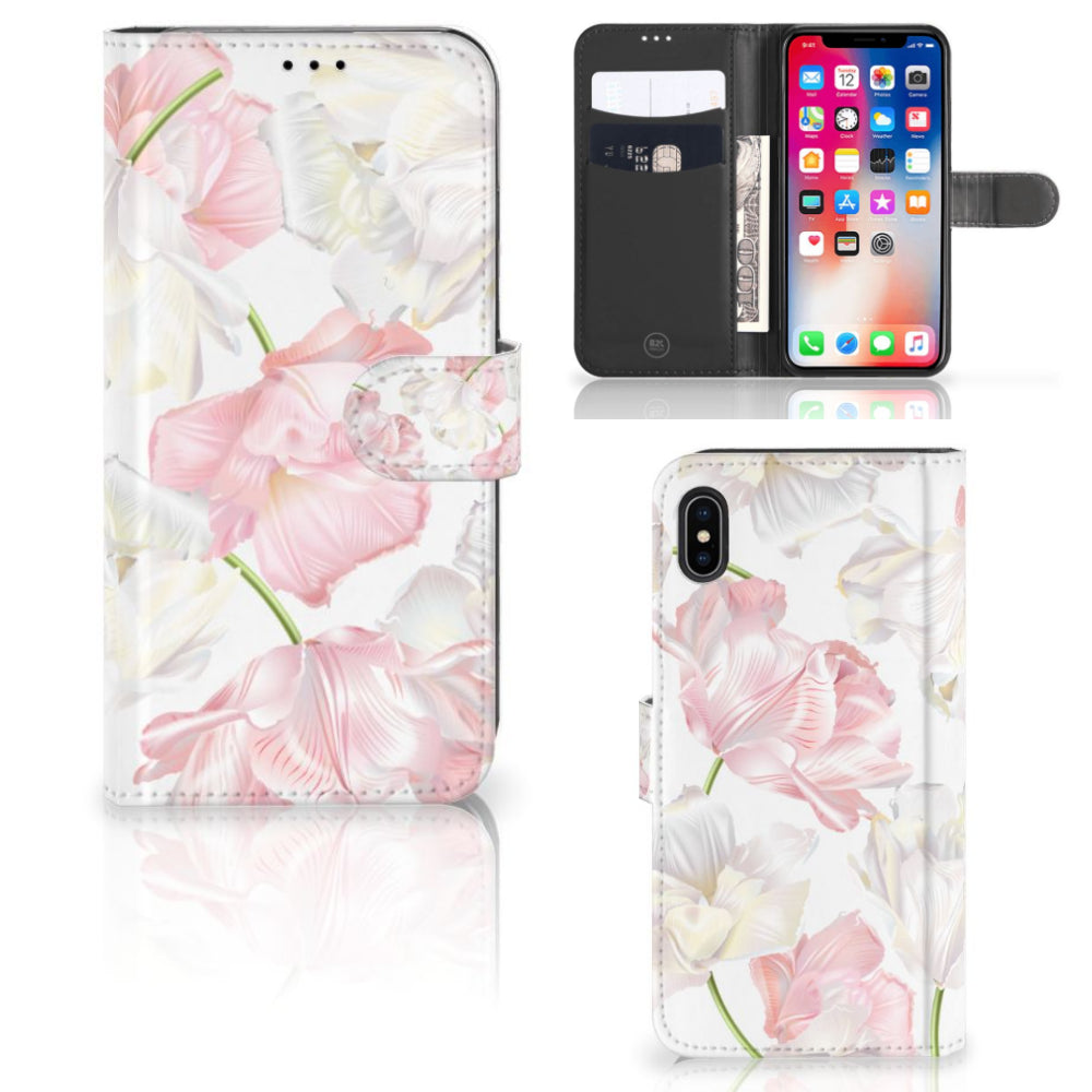 Apple iPhone Xs Max Hoesje Lovely Flowers