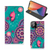 iPhone 12 Pro Max Bookcase Cirkels en Vlinders - B2C Telecom