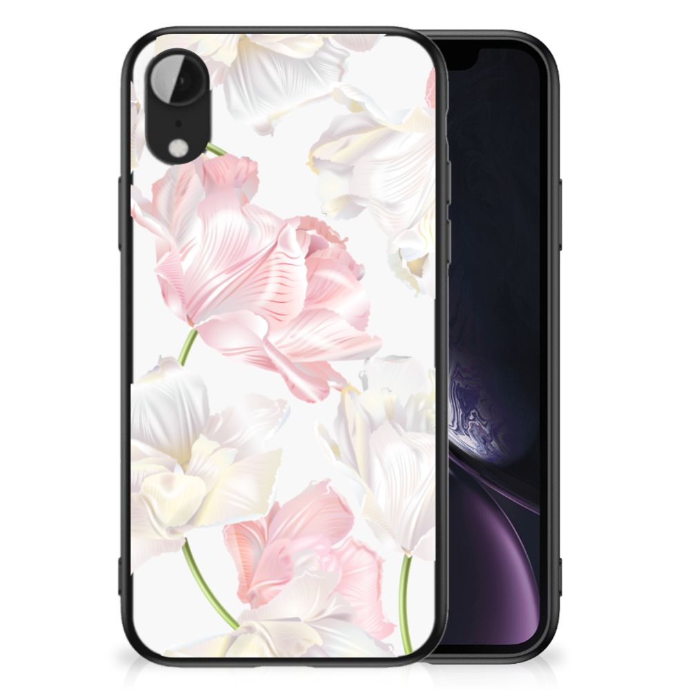 Apple iPhone XR Bloemen Hoesje Lovely Flowers