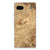 Google Pixel 6A TPU Siliconen Hoesje Marmer Creme B2C Telecom